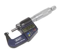Sealey Digitale Micrometro Esterno 0-25mm (0-2.5cm) AK9635D