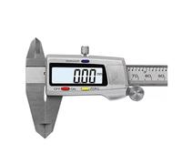 Micrometro Digitale, Hardened Stainless Steel 0-150mm Digital Caliper Vernier Calipers Micrometer Electronic Measuring Tool(A and B)