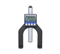 micrometro digitale lcd, Calibro di profondità digitale autoportante da 0-80 mm, 0,01 mm, LCD, calibri di altezza, calibri strumento di misurazione(Blue)