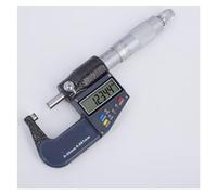 Micrometro digitale, Micrometro digitale da 0,001 mm Micrometri esterni elettronici 0-100 Strumenti di misurazione calibro a cromato 0-25-50-75-100(0-25mm)