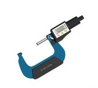 Micrometro digitale per esterni, 0-25 mm/25-50 mm/50-75 mm/75-100 mm con risoluzione di 0,001 mm, strumento di misurazione di precisione per spessimetro metrico in meccanico (50-75 mm)