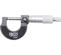 BGS Micrometro esterno in valigetta di legno, precisione 0,01mm 0 - 25mm Quantità:1