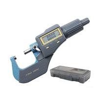 Micrometro esterno digitale 0-25mm con le facce di misura temprate della lega e la vite a doppia messa a terra dell'acciaio inossidabile per preciso ed uso