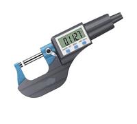 Micrometro esterno digitale LCD elettronico da 0~25 mm Micro calibri Supporto for la misurazione della lunghezza Conversione in pollici metrici