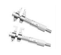 Micrometro interno Micrometro digitale ad alta precisione for diametro interno, precisione 0,001, acciaio inossidabile(Brown)