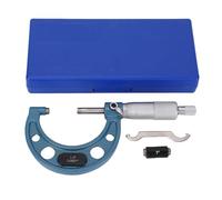 Micrometro meccanico ZUUOZBYY con punta in carburo per diametro esterno, per misurazioni di lunghezza, diametro e spessore, intervallo di misurazione da 1 a 2 pollici, scala