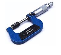 Micrometro, Micrometro a spirale esterno 0-25 mm/ 25-50 50-75 75-100 125-150 mm Accuratezza 0,01 Gauge Vernier Pinza di misurazione(25-50mm)