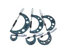 Micrometro, Micrometro a spirale esterno 0-25 mm / 25-50mm 50-75mm 75-100mm 100-125mmaccucciata 0.01mm Gauge Vernier Strumenti di misurazione calibro(100-125m)