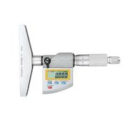 Micrometro, Micrometro di profondità digitale IP65 da 0 a 100 mm, micrometro elettronico,001, base for macchinista, calibro micrometrico