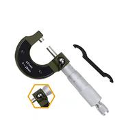 Micrometro, Micrometro esterno 0-25mm 0,01mm Vernier Profondità Pinza/righello meccanico ad alta precisione, micrometro strumento di misura