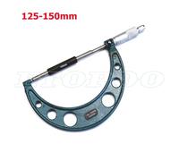 Micrometro, Micrometro Esterno 0-25mm/25-50mm/50-75mm/75-100mm Calibro A Corsoio Metrico Strumenti Di Misurazione O Spessore 0-100mm per fai da te/uso domestico(125-150mm)