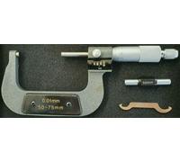 Micrometro per esterni esterno centesimale 50 - 75 mm con numeratore 0,01