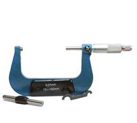 MICROMETRO SPESSIMETRO CENTESIMALE ANALOGICO PER ESTERNI 75-100mm 00.1 mm