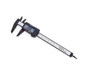 Micrometro, Strumento di misurazione 0-150mm da 6 pollici in plastica LCD Micrometro a scartamento regole for pinza for for for for for for calibri vernier digitale