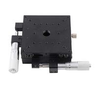 Micrometro XY Regolazione manuale della precisione dei rulli incrociati Fasi lineari 100 * 100 * 40mm per apparecchiature meccaniche laboratorio