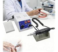 Micromotore da laboratorio for gioielli da 65 W, kit micromotore manuale, 0-35000 giri/min, macchina for lucidatura micromotore Marathon for laboratorio odontotecnico, for laboratori e cliniche