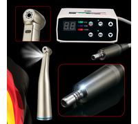 Micromotore elettrico senza spazzole LED dentale / manipolo a fibra ottica 1:1