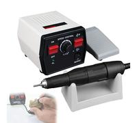 Micromotore lucidatore elettrico manipolo 50K RPM con pedale di controllo della velocità per gioielli, ceramica, scultura del legno Mini smerigliatrice