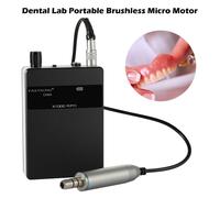 Micromotore portatile da laboratorio dentale ricaricabile brushless w/ digitale