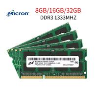 Micron 32GB 16GB 8GB 4GB DDR3 1600MHz 1333MHz SODIMM 204Pin Laptop Memory LOT IT
