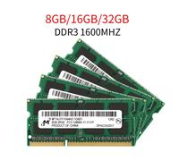 Micron 32GB 16GB 8GB 4GB DDR3 1600MHz 1333MHz SODIMM 204Pin Laptop Memory LOT IT