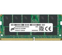 Kit di memorie RAM 16GB Micron composto da 1x 16GB 1Rx8 PC4-25600 DDR4 3200MHz SO-DIMM ECC | MTA9ASF2G72HZ-3G2