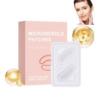 Microneedle - Cuscinetti per occhi con collage, anti-rughe, con acido ialuronico dissolvente, anti-rughe, linee sottili, rassodanti e lifting, per gli occhi contro le rughe degli occhi (1 confezione