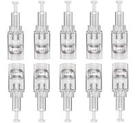 Microneedling - Testine di ricambio per aghi YYR Dr Nice Dermapen 9 12 24 36 42 Nano, quantità: 10 pezzi, tipo: 9 pin