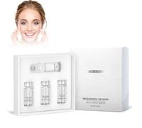 Microneedling Viso Set, Micro Infusion System, Micro Needling Siero Viso System Set, Antirughe, Skincare Sistema Facciale, Ridurre le Rughe e Rassodare la Pelle