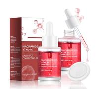 Microneedling Viso Set, Siero per Microneedling, Micro Needling Viso, Siero Niacinamide viso+Cerotto con Microaghi, Niacinamide 10% + Txa 4%, Ridurre Rughe Rassodare Pelle, Serum 2 * 30ml