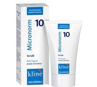 Micronorm 10 Scrub Dermatologico, Peeling con Acido Glicolico, 75 ml