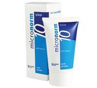 Micronorm Scrub 10 Peeling Detergente Acne 75 Ml