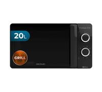 Microondas con Grill Negro ProClean 3130 700 W en 6 Niveles Capacidad de 20 L