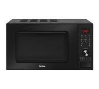 Microonde+grill AMICA AMGF20E1GB, capacità 20 l, potenza microonde max 700 W, Funzione grill, Potenza grill 900 W, 5 livelli di potenza, Nero