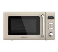 Cecotec ProClean 5110 Microonde retrò con grill 20L 700W Beige