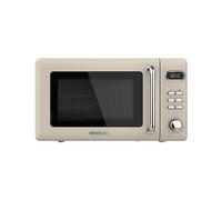 Cecotec ProClean 5110 Microonde retrò con grill 20L 700W Beige