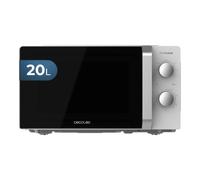 Cecotec Forni a Microonde Combinati con Grill Proclean 2010 Inverter White. 700W, Capacità 19 Litri, 5 Livelli di Potenza, Piatto Girevole da 245 mm, Timer fino a 30 Minuti e Avvisatore Acustico.