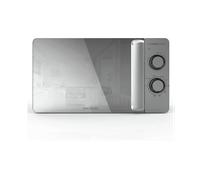 Microonde CECOTEC Proclean 3160 Flatbed Mirror, capacità 20 l, potenza microonde max 1150 W, Potenza grill 800 W, 6 livelli di potenza, Funzione vapore, Silver