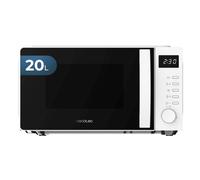 Cecotec Microonde Digitale ProClean 5005 White. 700 W, 20 L, Tecnologia 3DWave, 5 Livelli Potenza, Timer 30 min, Scongelamento, Display con Orologio, Riscaldamento Rapido