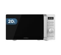 Cecotec Forno a Microonde Proclean 5010 Inverter White. 700W, Capacità 19 Litri, 5 Livelli di Potenza, Piatto Girevole da 245 mm, Timer 30 Min, 8 Programmi e Avvisatore Acustico