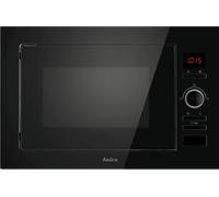 MICROONDE COMBINATO AMICA AMMB25E3GB, capacità 25 l, potenza microonde max 900 W, Funzione grill, Potenza grill 1000 W, 10 livelli di potenza, Nero