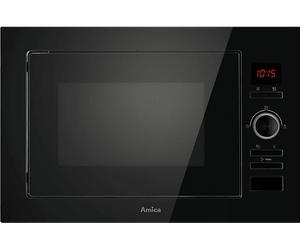 MICROONDE COMBINATO AMICA AMMB25E3GB, capacità 25 l, potenza microonde max 900 W, Funzione grill, Potenza grill 1000 W, 10 livelli di potenza, Nero