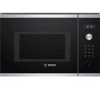 Microonde combinato BOSCH BOSCH BEL554MS0, capacità 25 l, potenza microonde max 900 W, Funzione grill, Potenza grill 1200 W, 5 livelli di potenza, Acciaio inox