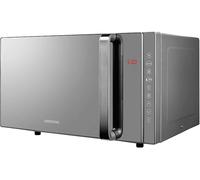 Microonde MEDION 3 in 1 con funzione grill e aria calda (23 litri, 800 watt di potenza, 1200 watt di potenza grill superiore/aria calda, a libera installazione, MD17495) argento