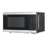 Sharp YC-MG02E-S forno a microonde Nero, Acciaio Microonde combinato Superficie piana 20 L 800 W