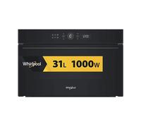 Microonde combinato WHIRLPOOL WMD54MB, capacità 31 l, potenza microonde max 1000 W, Funzione grill, Potenza grill 800 W, 7 livelli di potenza, Nero