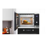 Microonde con grill da incasso CONTINENTAL EDISON CEMO25GINE Nero Acciaio inox L59,5 x H38,8 x P40,1 cm 25L