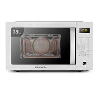 Microonde con grill e airfryer Grunkel MW-28AIRFRYER da 28 litri e 3 funzioni, microonde 900 W, grill 1200 W, airfryer e forno 2200 W con 5 livelli di potenza 8 programmi e scongelamento.