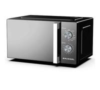 Microonde con grill Grunkel MWG-20Specchio da 20 litri e 700 W con funzione grill 800 W. Timer 35 minuti 5 livelli di potenza e 3 modalità combi. Finitura frontale a specchio