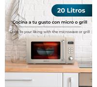 Microonde con grill Microonde 20l con grill proclean 5110 retro red
